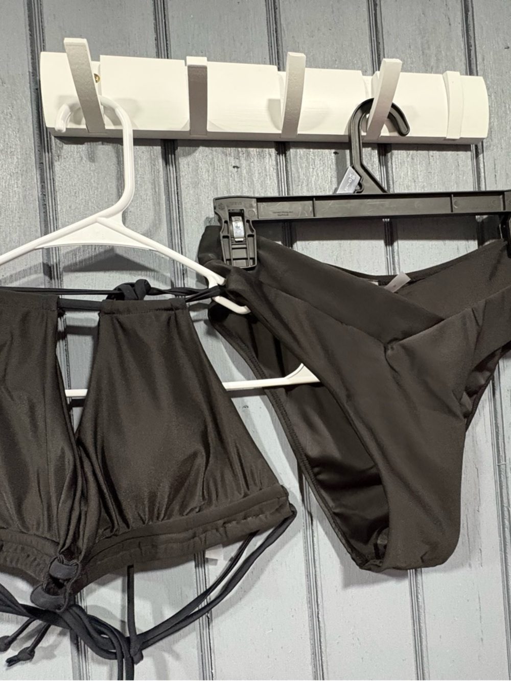 Black Two-Piece Bikini Set